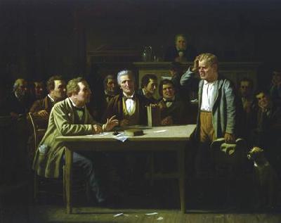 George Caleb Bingham The Puzzled Witness